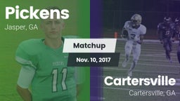 Matchup: Pickens  vs. Cartersville  2017