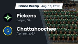 Recap: Pickens  vs. Chattahoochee  2017