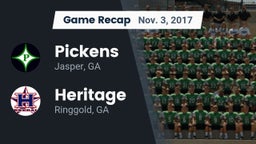Recap: Pickens  vs. Heritage  2017