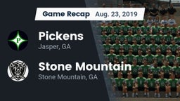 Recap: Pickens  vs. Stone Mountain   2019