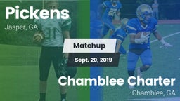 Matchup: Pickens  vs. Chamblee Charter  2019