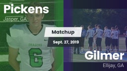 Matchup: Pickens  vs. Gilmer  2019