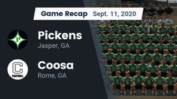 Recap: Pickens  vs. Coosa  2020