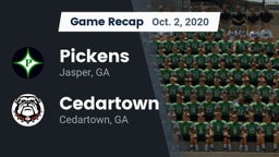 Recap: Pickens  vs. Cedartown  2020