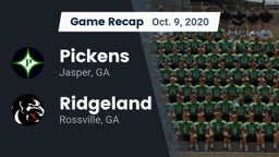 Recap: Pickens  vs. Ridgeland  2020