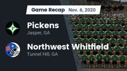 Recap: Pickens  vs. Northwest Whitfield  2020