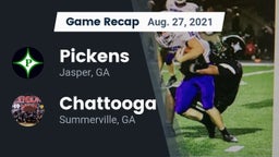 Recap: Pickens  vs. Chattooga  2021