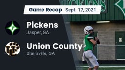 Recap: Pickens  vs. Union County  2021