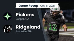 Recap: Pickens  vs. Ridgeland  2021