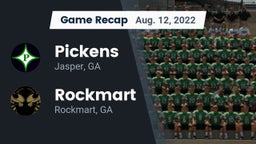 Recap: Pickens  vs. Rockmart  2022