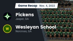 Recap: Pickens  vs. Wesleyan School 2022