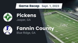 Recap: Pickens  vs. Fannin County  2023