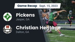 Recap: Pickens  vs. Christian Heritage  2023