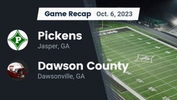 Recap: Pickens  vs. Dawson County  2023