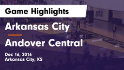 Arkansas City  vs Andover Central  Game Highlights - Dec 16, 2016