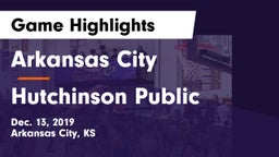 Arkansas City  vs Hutchinson Public  Game Highlights - Dec. 13, 2019