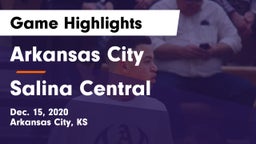Arkansas City  vs Salina Central  Game Highlights - Dec. 15, 2020