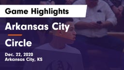 Arkansas City  vs Circle  Game Highlights - Dec. 22, 2020