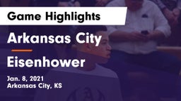 Arkansas City  vs Eisenhower  Game Highlights - Jan. 8, 2021