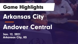 Arkansas City  vs Andover Central  Game Highlights - Jan. 12, 2021