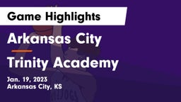 Arkansas City  vs Trinity Academy  Game Highlights - Jan. 19, 2023