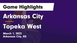 Arkansas City  vs Topeka West  Game Highlights - March 1, 2023