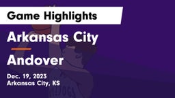 Arkansas City  vs Andover  Game Highlights - Dec. 19, 2023