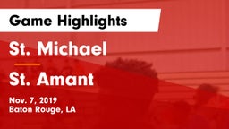 St. Michael  vs St. Amant  Game Highlights - Nov. 7, 2019