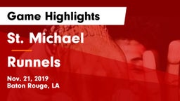 St. Michael  vs Runnels  Game Highlights - Nov. 21, 2019