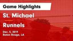 St. Michael  vs Runnels  Game Highlights - Dec. 5, 2019