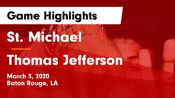 St. Michael  vs Thomas Jefferson  Game Highlights - March 3, 2020