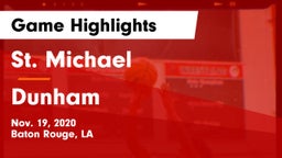 St. Michael  vs Dunham  Game Highlights - Nov. 19, 2020