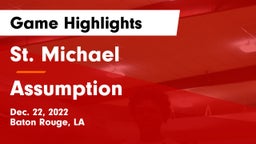 St. Michael  vs Assumption  Game Highlights - Dec. 22, 2022