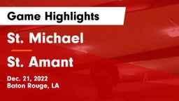 St. Michael  vs St. Amant  Game Highlights - Dec. 21, 2022
