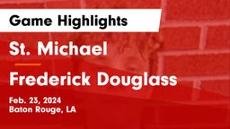 St. Michael  vs Frederick Douglass  Game Highlights - Feb. 23, 2024