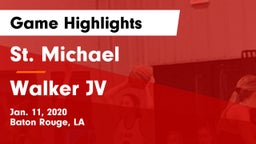 St. Michael  vs Walker JV Game Highlights - Jan. 11, 2020