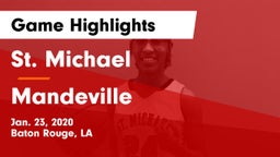 St. Michael  vs Mandeville  Game Highlights - Jan. 23, 2020