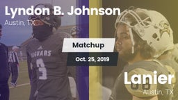 Matchup: Lyndon B. Johnson vs. Lanier  2019