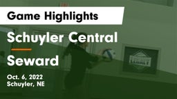 Schuyler Central  vs Seward  Game Highlights - Oct. 6, 2022