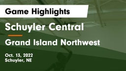 Schuyler Central  vs Grand Island Northwest  Game Highlights - Oct. 13, 2022