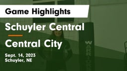 Schuyler Central  vs Central City  Game Highlights - Sept. 14, 2023