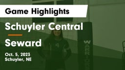 Schuyler Central  vs Seward  Game Highlights - Oct. 5, 2023