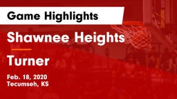 Shawnee Heights  vs Turner  Game Highlights - Feb. 18, 2020