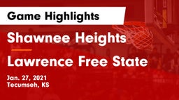 Shawnee Heights  vs Lawrence Free State  Game Highlights - Jan. 27, 2021