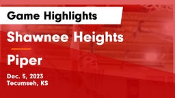 Shawnee Heights  vs Piper  Game Highlights - Dec. 5, 2023