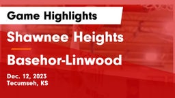 Shawnee Heights  vs Basehor-Linwood  Game Highlights - Dec. 12, 2023