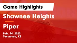 Shawnee Heights  vs Piper  Game Highlights - Feb. 24, 2023