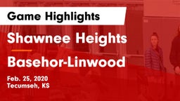 Shawnee Heights  vs Basehor-Linwood  Game Highlights - Feb. 25, 2020