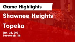 Shawnee Heights  vs Topeka  Game Highlights - Jan. 28, 2021