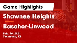 Shawnee Heights  vs Basehor-Linwood  Game Highlights - Feb. 26, 2021